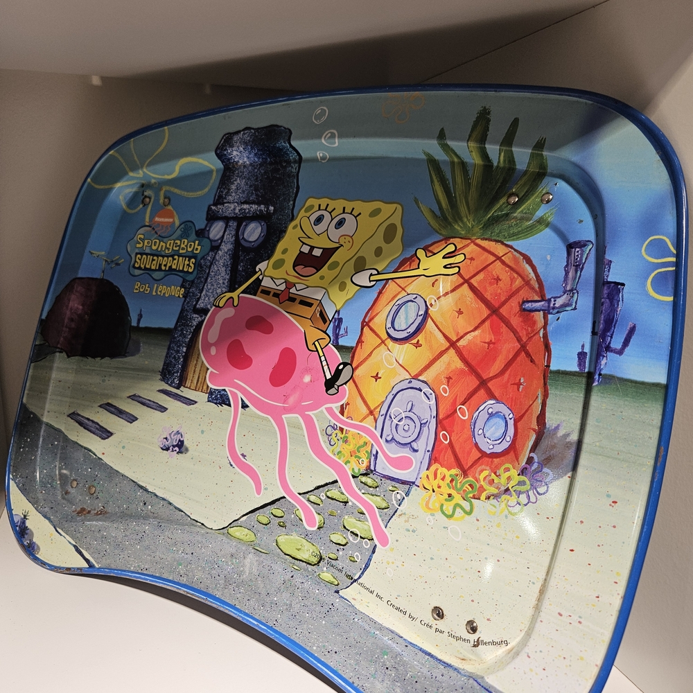 Nickelodeon SpongeBob SquarePants Tray - Blue and Yellow